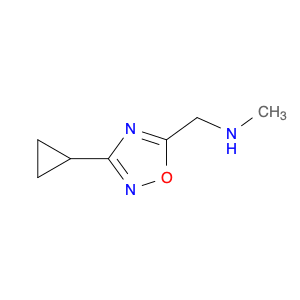 N-[(3-cyclopropyl-1,2,4-oxadiazol-5-yl)methyl]-N-methylamine