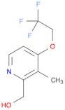 (3-Methyl-4-(2,2,2-trifluoroethoxy)pyridin-2-yl)methanol