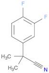 2-(3,4-Difluorophenyl)-2-methylpropanenitrile