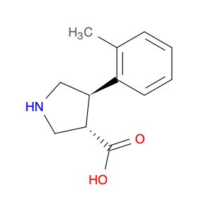 Trans-4-o-tolylpyrrolidine-3-carboxylic acid-hcl