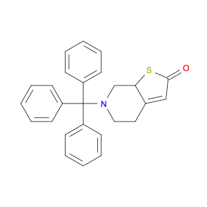 6-Trityl-5,6,7,7a-tetrahydrothieno[2,3-c]pyridin-2(4H)-one