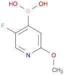 5-Fluoro-2-methoxypyridine-4-boronic acid