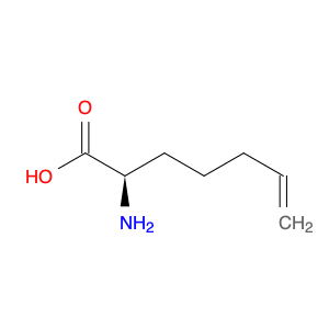 6-Heptenoic acid, 2-amino-, (2R)-