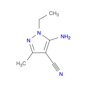 5-Amino-1-ethyl-3-methyl-1H-pyrazole-4-carbonitrile