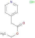 Ethyl 4-pyridylacetate, HCl