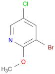 3-Bromo-5-chloro-2-methoxypyridine