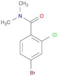 4-Bromo-2-chloro-N,N-dimethylbenzamide