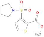 methyl 3-(pyrrolidin-1-ylsulfonyl)thiophene-2-carboxylate