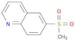 Quinoline, 6-(methylsulfonyl)-