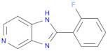 1H-Imidazo[4,5-c]pyridine, 2-(2-fluorophenyl)-