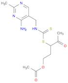 Carbamodithioic acid,[(4-amino-2-methyl-5-pyrimidinyl)methyl]-, 1-[2-(acetyloxy)ethyl]-2-oxoprop...