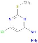 Pyrimidine,4-chloro-6-hydrazinyl-2-(methylthio)-