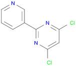 Pyrimidine, 4,6-dichloro-2-(3-pyridinyl)-