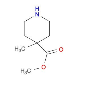 4-Piperidinecarboxylic acid, 4-methyl-, methyl ester