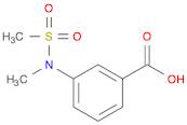 Benzoic acid, 3-[methyl(methylsulfonyl)amino]-