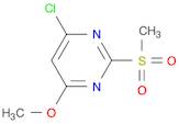 4-CHLORO-2-METHANESULFONYL-6-METHOXY-PYRIMIDINE