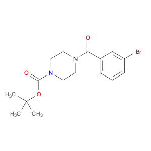 1-Piperazinecarboxylicacid, 4-(3-bromobenzoyl)-, 1,1-dimethylethyl ester