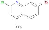 Quinoline, 7-bromo-2-chloro-4-methyl-