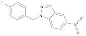 1H-Indazole,1-[(4-fluorophenyl)methyl]-5-nitro-