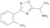 1-(3-O-TOLYL-[1,2,4]OXADIAZOL-5-YL)-ETHYLAMINE