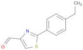 2-(4-Ethylphenyl)thiazole-4-carbaldehyde