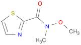 N-Methoxy-N-methylthiazole-2-carboxamide