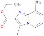 Ethyl 3-iodo-8-methylimidazo[1,2-a]pyridine-2-carboxylate