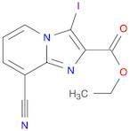 Ethyl 8-cyano-3-iodoimidazo[1,2-a]pyridine-2-carboxylate