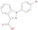 1-(4-Bromophenyl)-1H-indazole-3-carboxylic acid