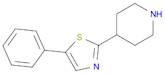 5-Phenyl-2-(piperidin-4-yl)thiazole