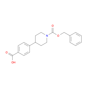 4-(1-((Benzyloxy)carbonyl)piperidin-4-yl)benzoic acid