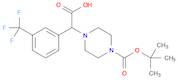 1-Piperazineaceticacid, 4-[(1,1-dimethylethoxy)carbonyl]-a-[3-(trifluoromethyl)phenyl]-