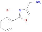 (2-(2-Bromophenyl)oxazol-4-yl)methanamine