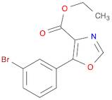 Ethyl 5-(3-bromophenyl)oxazole-4-carboxylate