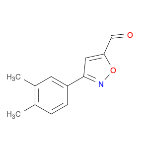 3-(3,4-Dimethylphenyl)isoxazole-5-carbaldehyde