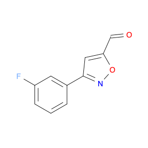 3-(3-Fluorophenyl)isoxazole-5-carbaldehyde