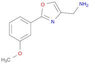 (2-(3-Methoxyphenyl)oxazol-4-yl)methanamine