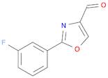 2-(3-Fluorophenyl)oxazole-4-carbaldehyde