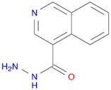 Isoquinoline-4-carbohydrazide