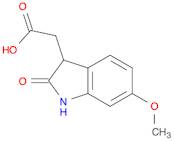 2-(6-Methoxy-2-oxoindolin-3-yl)acetic acid