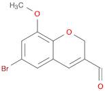 6-Bromo-8-methoxy-2H-chromene-3-carbaldehyde