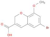 6-Bromo-8-methoxy-2H-chromene-3-carboxylic acid