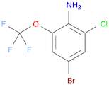 4-Bromo-2-chloro-6-(trifluoromethoxy)aniline