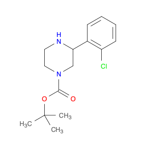 tert-Butyl 3-(2-chlorophenyl)piperazine-1-carboxylate