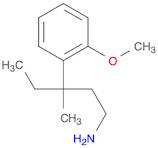 3-(2-METHOXYPHENYL)-3-METHYL-1-PENTANAMINE