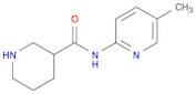 N-(5-METHYLPYRIDIN-2-YL)PIPERIDINE-3-CARBOXAMIDE