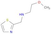 2-Methoxy-N-(thiazol-2-ylmethyl)ethanamine