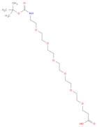 Boc-21-amino-4,7,10,13,16,19-hexaoxaheneicosanoic acid
