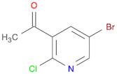 1-(5-Bromo-2-chloropyridin-3-yl)ethanone