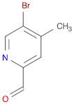 5-Bromo-4-methylpicolinaldehyde